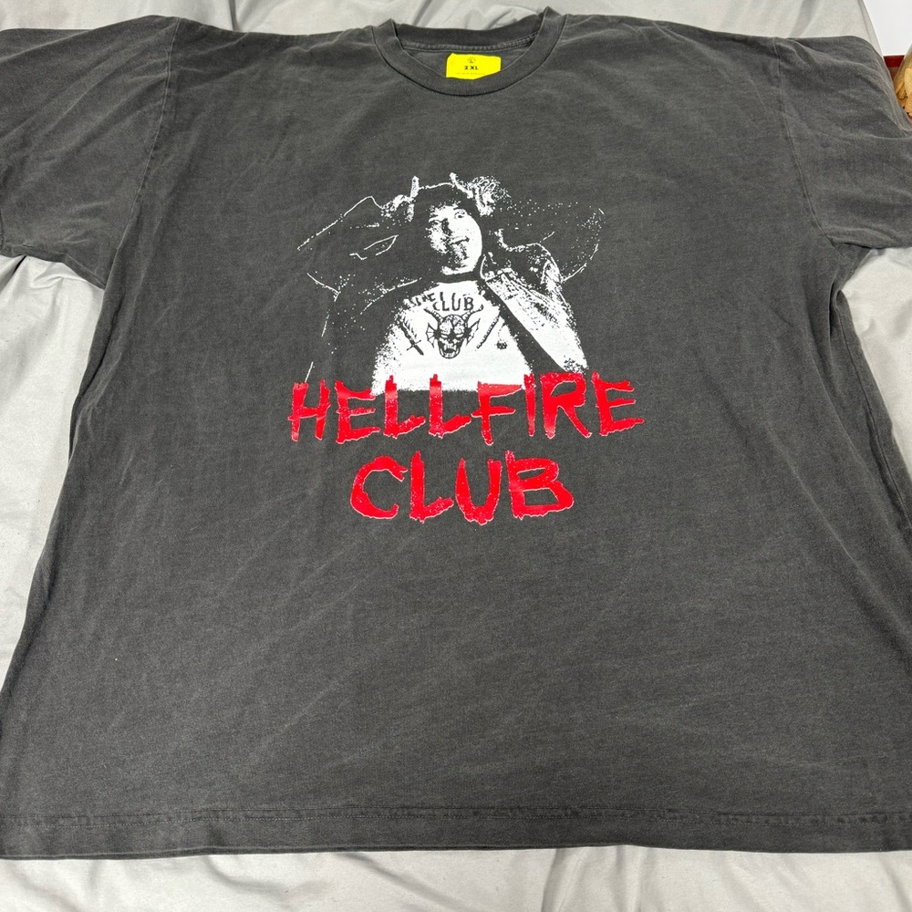 Stranger Things Eddie Munson Hellfire Club Tee